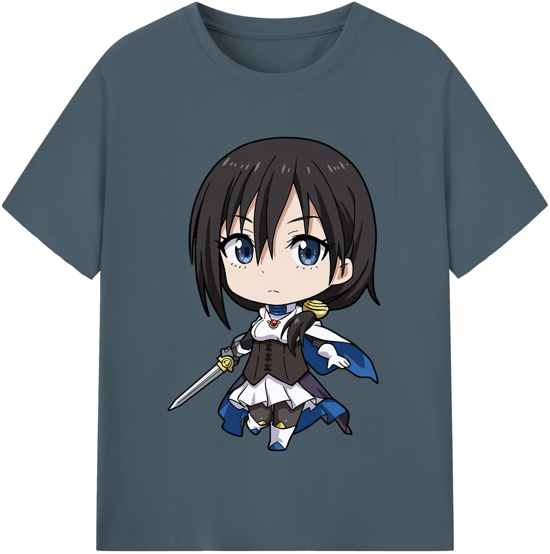 （画像用） 転スラ Regarding Reincarnated to Slime 綿100％半袖Tシャツ（フロントプリント）
